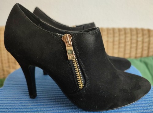 Scarpe col tacco nere - , cerniera