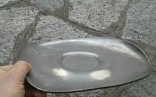 ✅💯Piatto centro tavola vintage in peltro marchiato sul fondo 