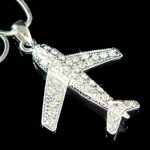 Aeroplano in swarovski - ~,