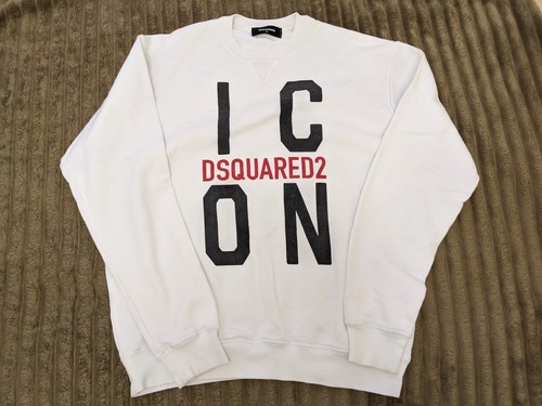 Felpa uomo dsquared2 logo - uomo,
