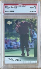 TIGER WOODS 2001 Upper Deck