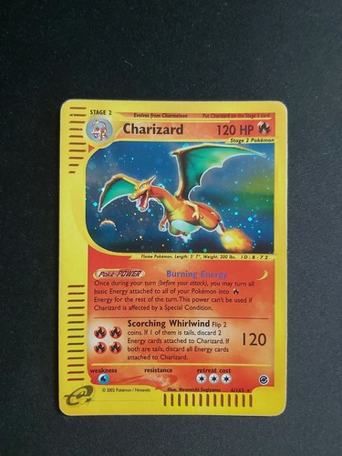 Charizard 165 holo rare - charizard,