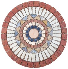Rosoni rosone mosaico - tondo, in