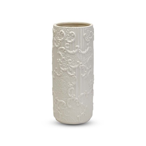 Vaso cilindrico ceramica - vaso, in