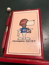 PORTA TRUCCO VINTAGE DA TAVOLO CON PENNA CHAMPION JACKY - DESIGN HELLO JANE