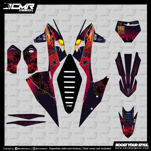 Kit grafiche adesive per ktm - grafiche,