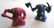 D23C03 2x FIGURINE OGRE HEROQUEST AGAINST THE OGRE HORDE (1990)