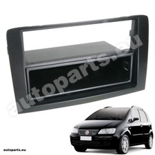 Mascherina Montaggio Autoradio Stereo 1DIN Fiat Idea con Cassetto Porta Oggetti