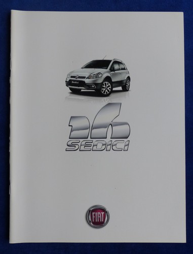 Fiat sedici 2010 - -, prospekt