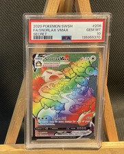PSA 10 Snorlax VMAX - 206/202