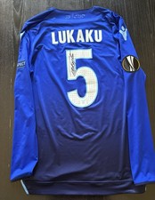 Jordan Lukaku 5 Match Worn Long Sleeves vs Dynamo kyiv maglia indossata Lazio