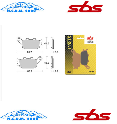 Pastiglie freno sbs - freno,
