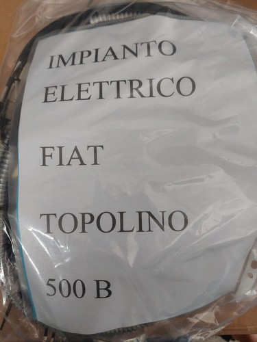 Fiat topolino 500 impianto - fiat,