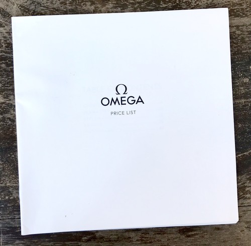 Omega price list 2013 - omega,