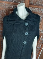 STEFANEL Cardigan Poncho Cape