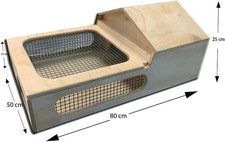 Casetta teca terrario