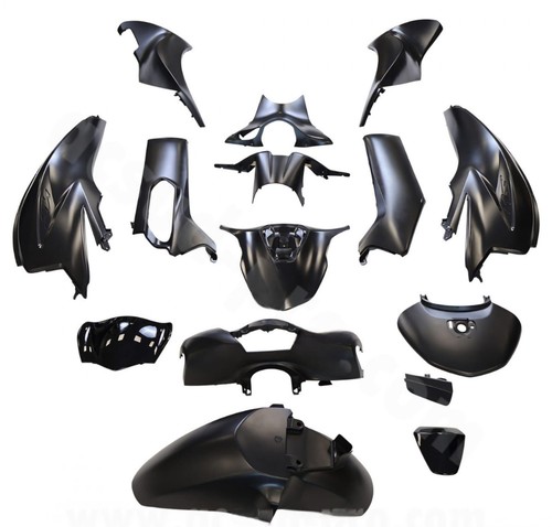 Kit carene pezzi nero opaco - kit,