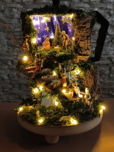 Presepe napoletano artigianale - presepe,