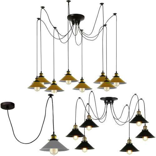 Lampada sospensione ragno - a,