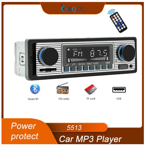 Autoradio din bluetooth - 1, mp3