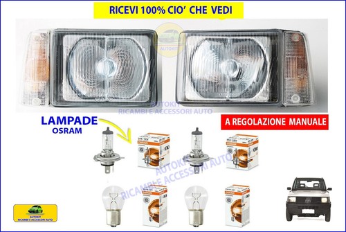 Fari anteriori per panda 4x4 - fari,