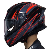 Casco integrale moto stradale omologato CE omologazione ECE 22.06 DOPPIA VISIERA