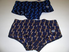 SLIP COSTUME MARE UOMO LYCRA NUOVI VINTAGE RECOS LOTTO 2 PZ TAGLIA II MADE ITALY