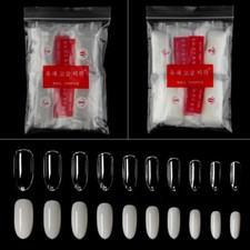 500pz Punte Unghie Finte