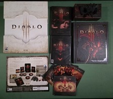 Diablo 3 III Collector's Edition PC Box Set Completo DVD e Colonna Sonora Sigillato