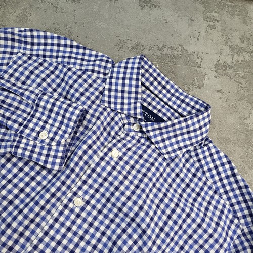 Camicia eton lino - lino, uomo