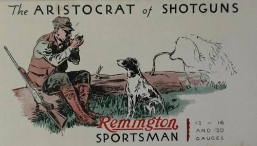 Pubblicità pistola remington - pistola,