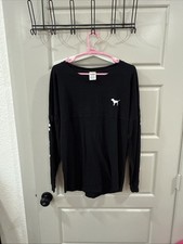 Top nero manica lunga Victoria