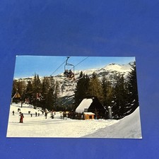 FOLGARIDA PARTENZA SEGGIOVIA SPOLVERINO - CARTOLINA A COLORI