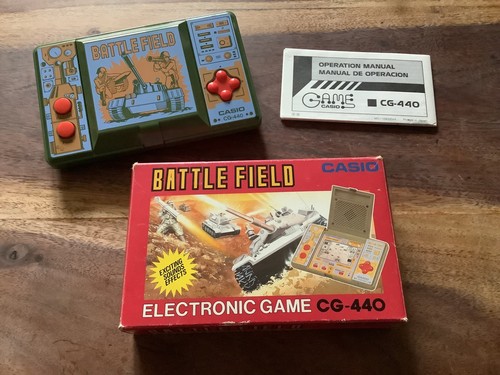 Rare jeu casio battle field - -,