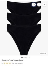 Slip cotone taglio francese