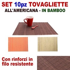 SET 10 TOVAGLIETTE