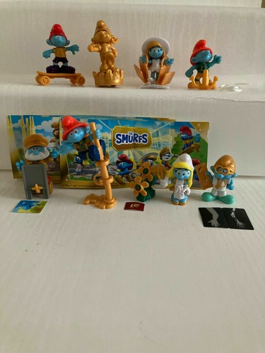 Kinder serie puffi gold 8 - puffi,