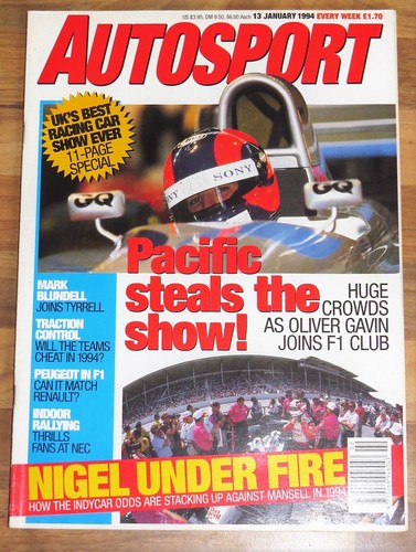 Autosport jan 1994 1993 - 13, 1994*