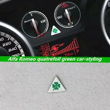 2 STEMMI CRUSCOTTO ADESIVO PER ALFA ROMEO QV 147 159 GIULIETTA MITO GIULIA BADGE