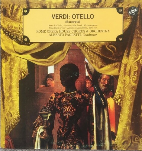 Verdi paoletti otello - verdi/paoletti-,