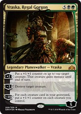 MTG VRASKA, REGAL GORGON FOIL EXC - VRASKA, GORGONE REGALE - GRN - MAGIC