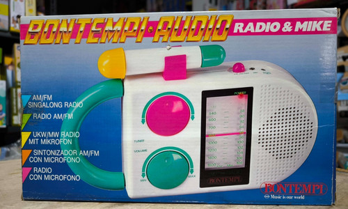 Bontempi audio radio mike - bontempi, &