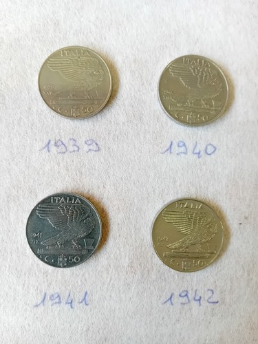 Monete lire del - 4,