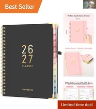 Elegant Black 18- Planner