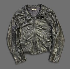 Giacca di pelle donna anni