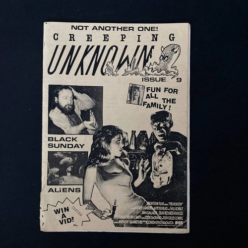 Creeping unknown fanzine - creeping,