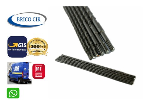 Punte muro sds per trapano - muro,