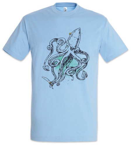 Shirt pirata polpo subacqueo - t-shirt,