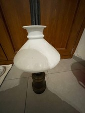 Lampada a olio in ottone e