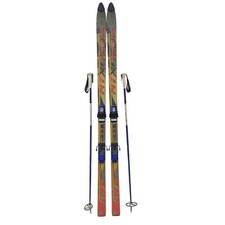 SCI DA DI FONDO FISCHER CON BASTONCINI - USATI